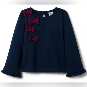Janie and Jack - The Tartan Bow Top